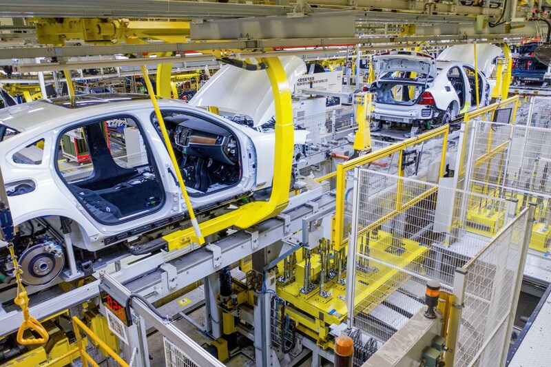 Volvo China fabriek bouw 