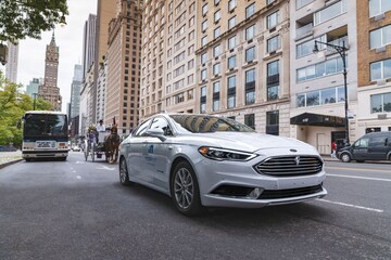 Mobileye Mondeo Ford Fusion New York Autonoom