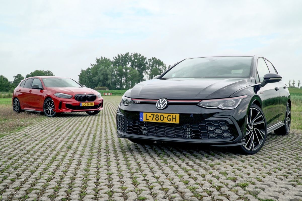 dubbeltest VW Golf GTI vs. BMW 128ti