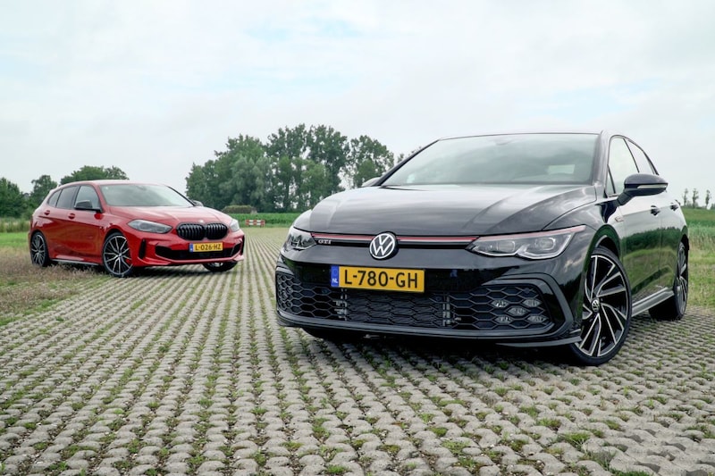 dubbeltest VW Golf GTI vs. BMW 128ti