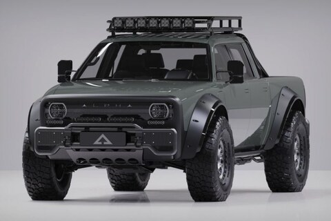 Alpha Superwolf is elektrische pick-up met dubbele cabine