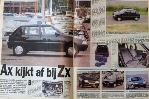Citroën AX facelift - Rijtest - Uit de Oude Doos