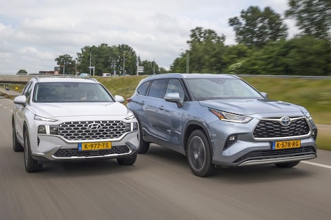 Toyota Highlander - Hyundai Santa Fe - Vergelijkende Test