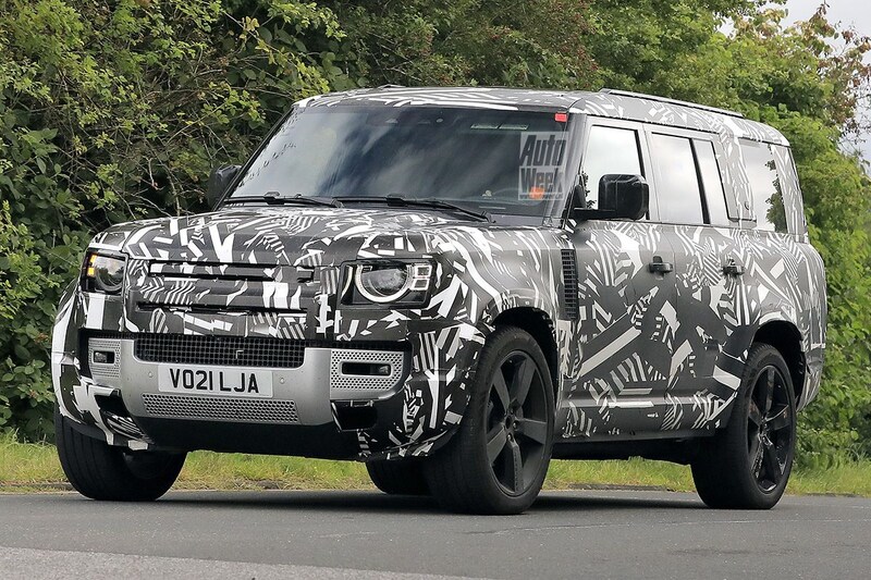 Spyshots Land Rover Defender 130