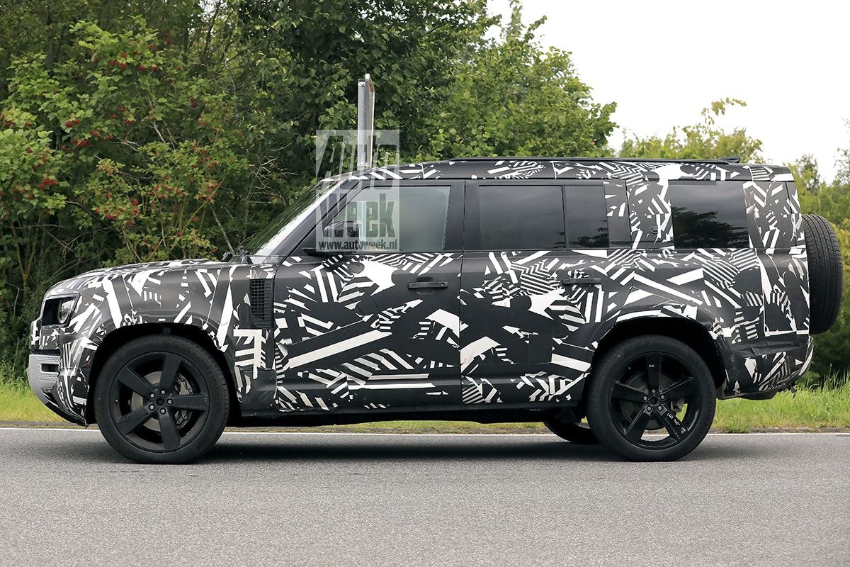 Spyshots Land Rover Defender 130