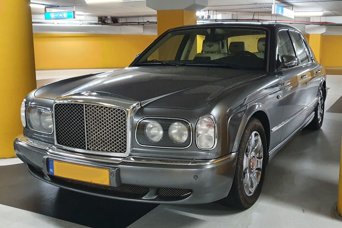 In het Wild Bentley Arnage