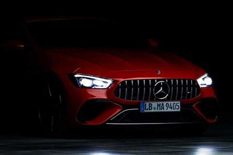 Beestachtige plug-in hybride Mercedes-AMG GT 4-Door te zien