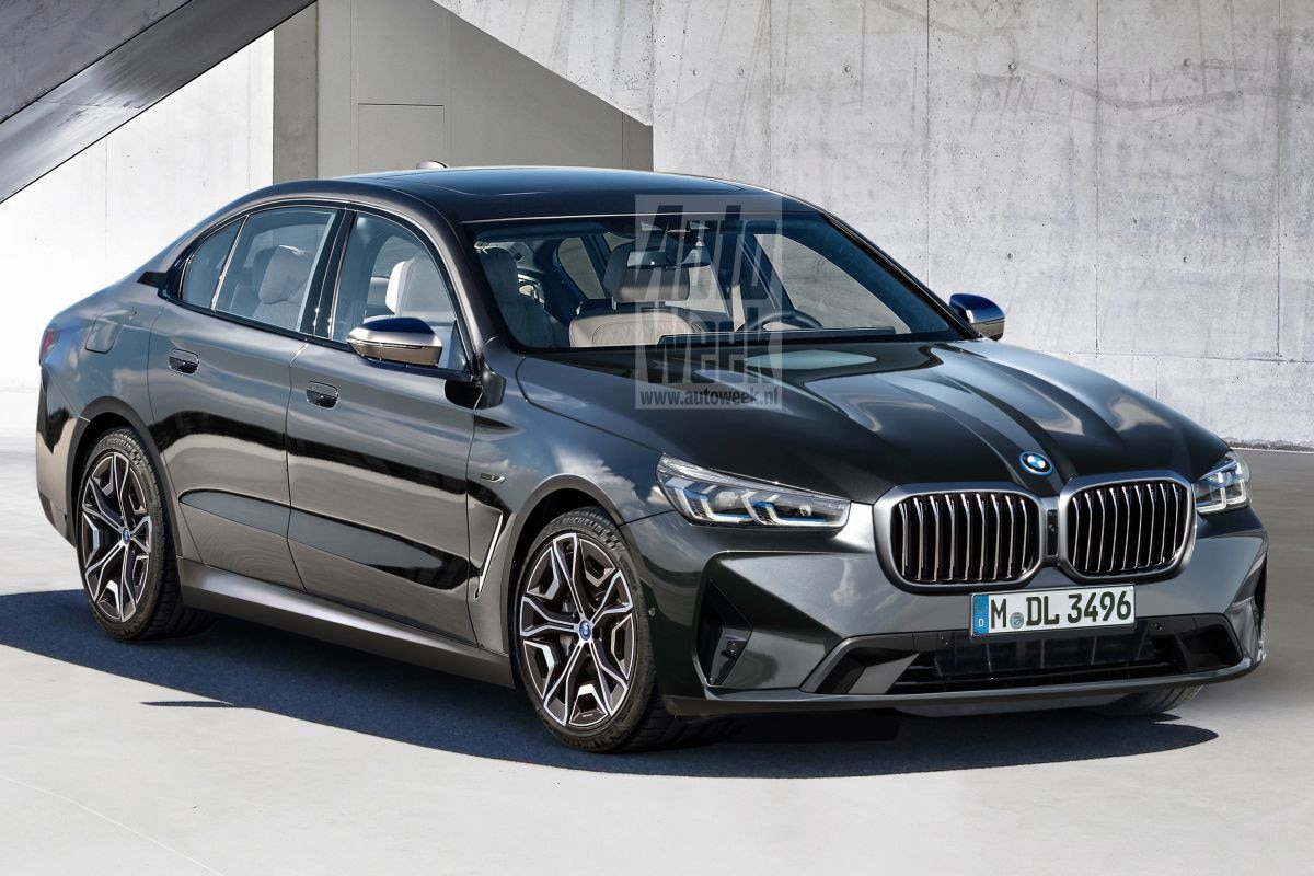 BMW 5-serie illustratie