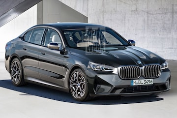 BMW 5-serie illustratie