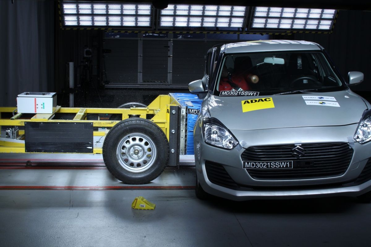 Latin NCAP Renault Duster en Suzuki Swift