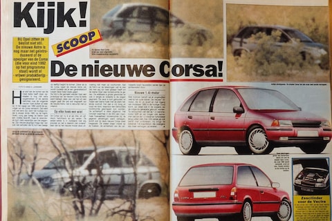 Vooruitblik op de Opel Corsa B - Uit de Oude Doos