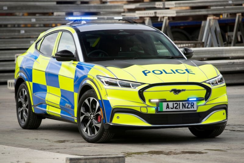 Ford Mustang Mach-E Police Car Concept