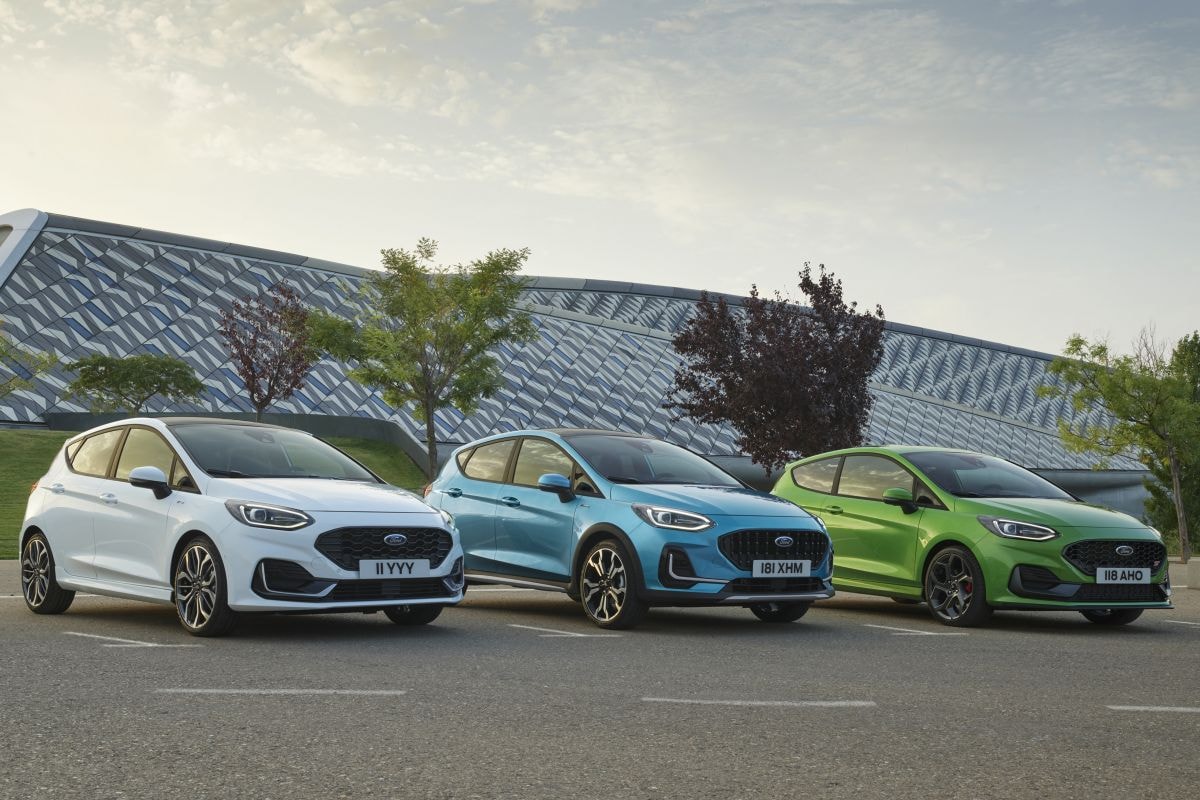 Ford Fiesta facelift 2021