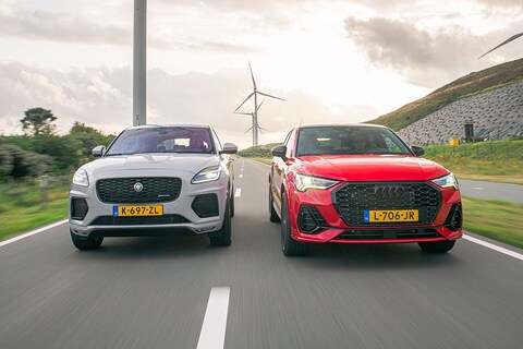 Audi Q3 Sportback vs. Jaguar E-Pace - Vergelijkende Test