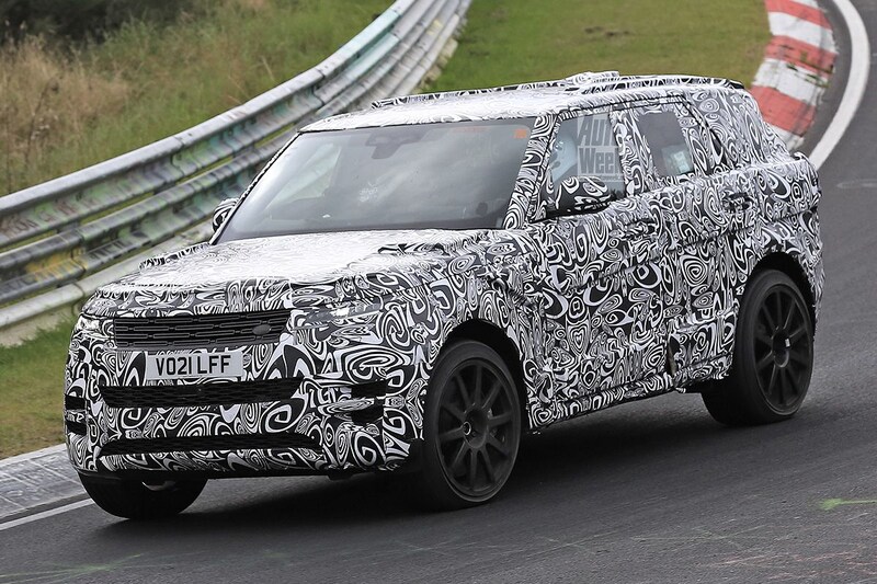 Spyshots Land Rover Range Rover SVR