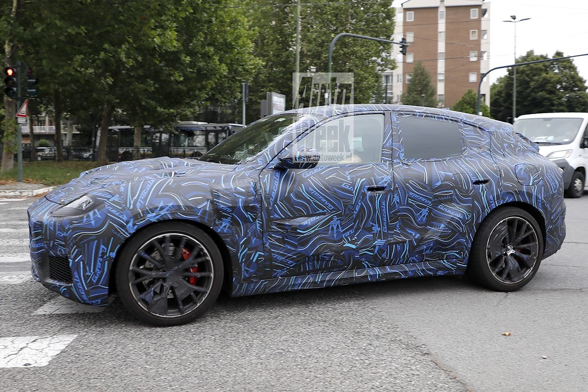 Spyshots Maserati Grecale Trofeo