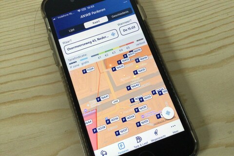 Hoe werkt dat, app parkeren?