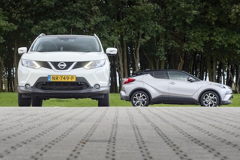 Occasion Test: Nissan Qashqai (2017) vs. Toyota C-HR (2017)