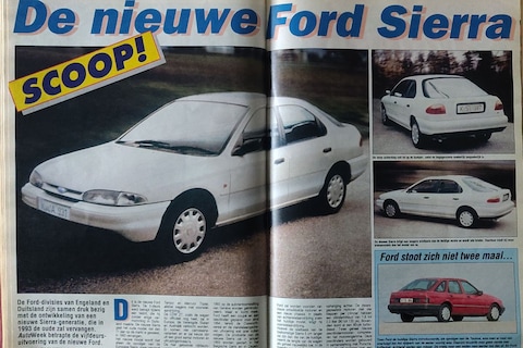 De nieuwe Ford 'Sierra' - Uit de Oude Doos