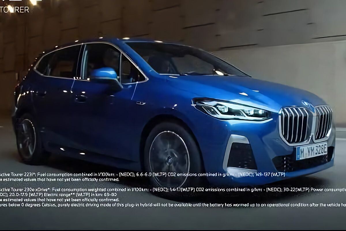 BMW 2-serie Tourer gelekt