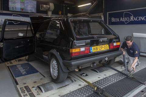 Volkswagen Golf GTI - Op de Rollenbank