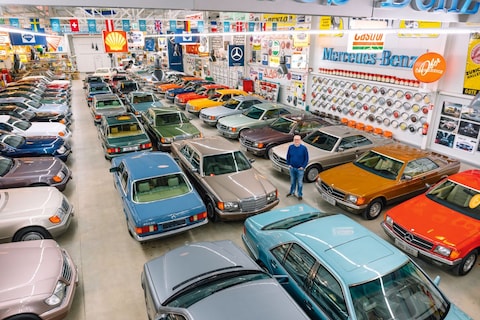 Grootste Mercedes S-klasse-verzameling van Europa