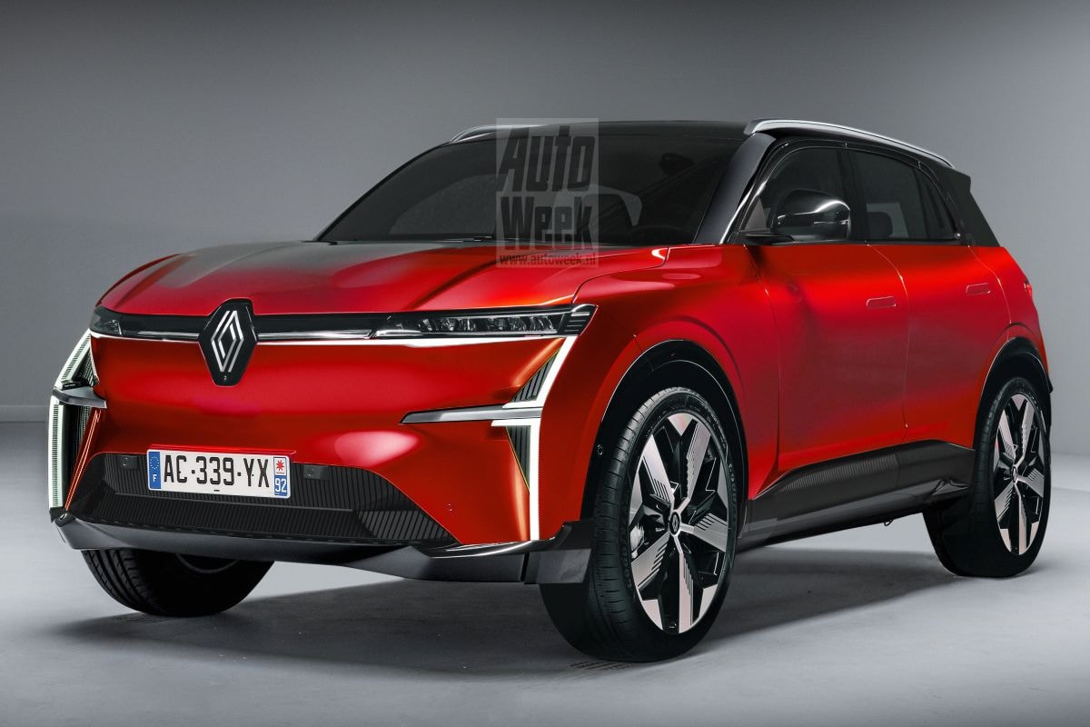 Renault 'Kadjar E-Tech Electric' illustratie