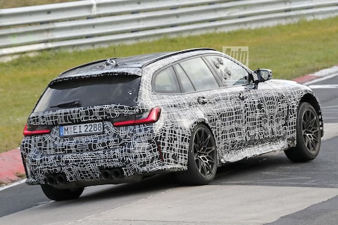 BMW M3 Touring in actie op de Nürburgring