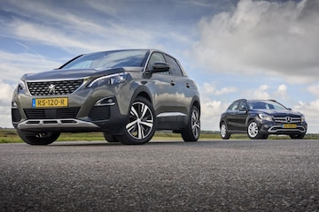 Peugeot 3008 vs. Mercedes GLA occasion dubbeltest