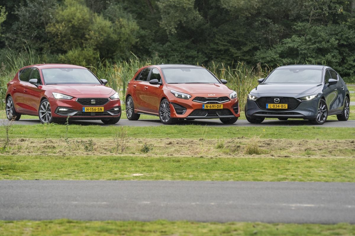 Seat Leon vs. Kia Ceed vs. Mazda 3