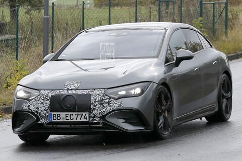 Mercedes-AMG EQE beter te zien