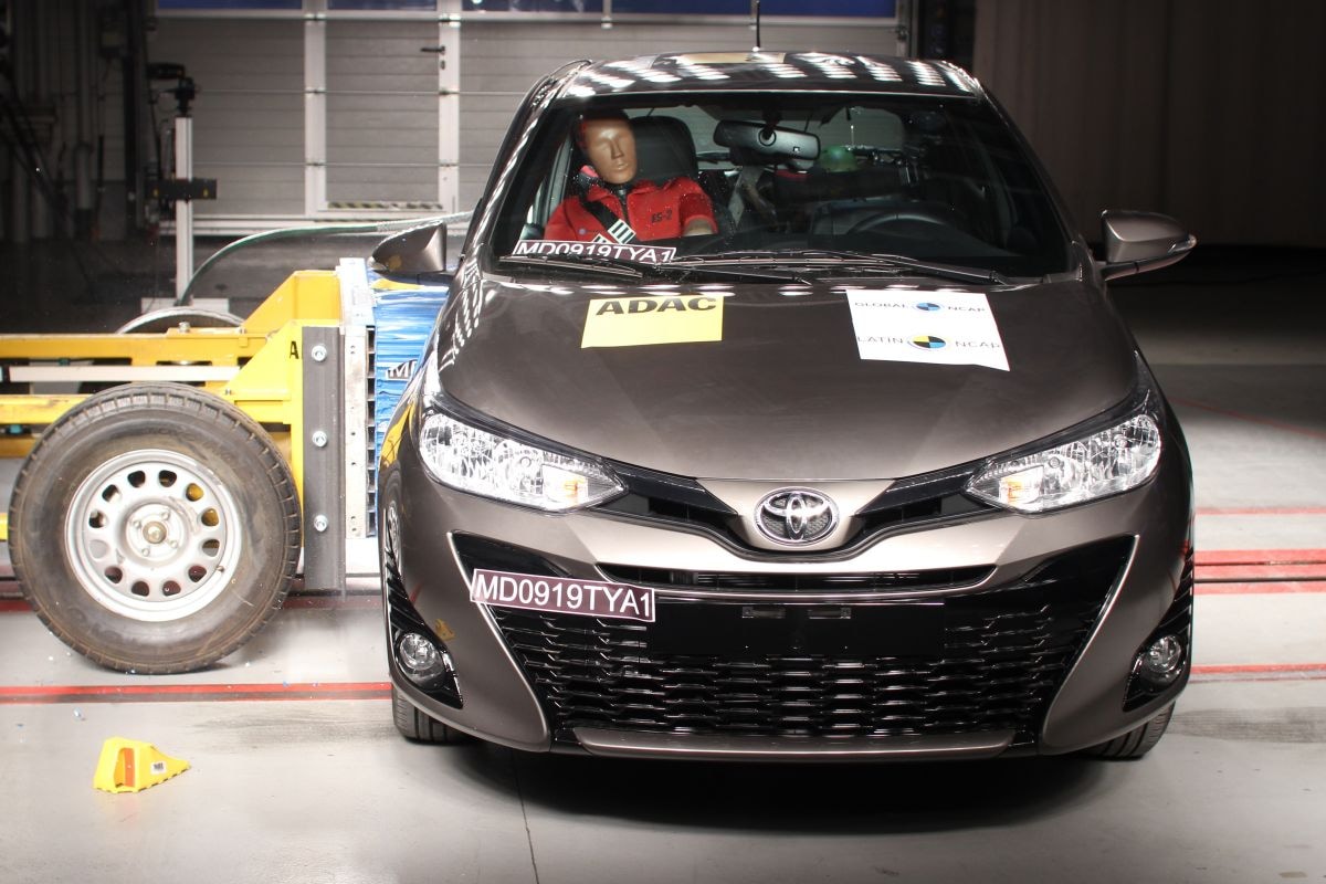 Latin NCAP Toyota Yaris