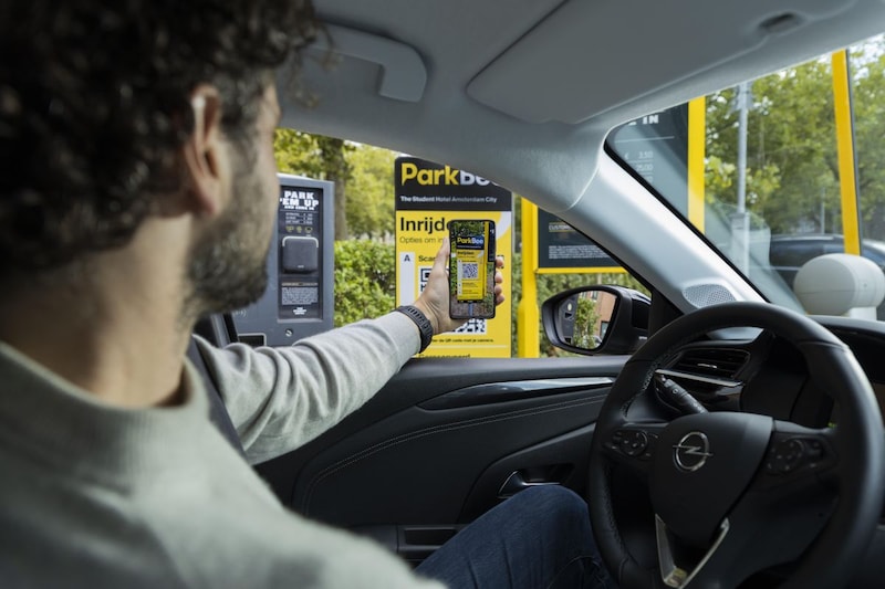 Parkbee locatie inchecken