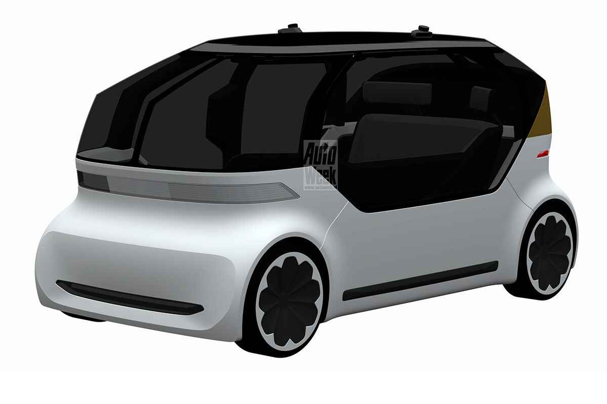 Volkswagen autonome concept-car patent