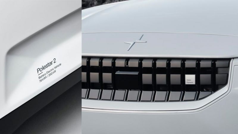 Polestar 2 sticker