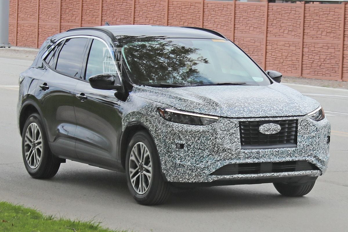 Spyshots Ford Kuga facelift