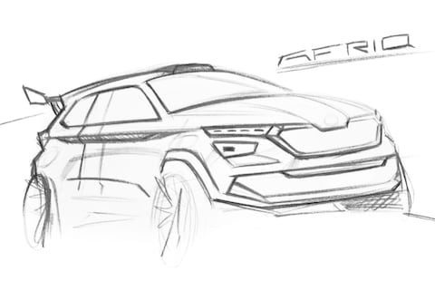 Nieuwe sportieve Skoda heet Afriq