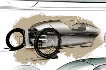 Morgan teaser Three Wheeler