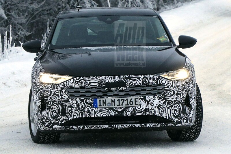 Audi E-tron spyshots