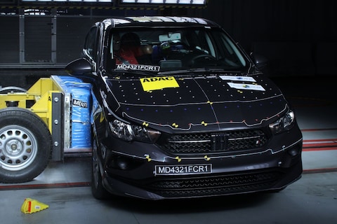 Compacte Fiat presteert dramatisch in crashtest