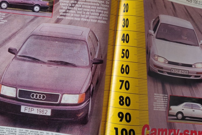 Audi 100 vs. Toyota Camry