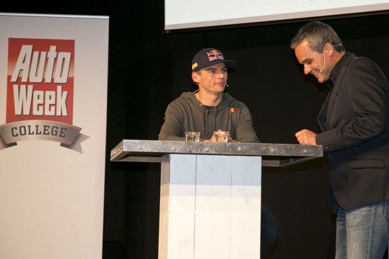 Max Verstappen AutoWeek College