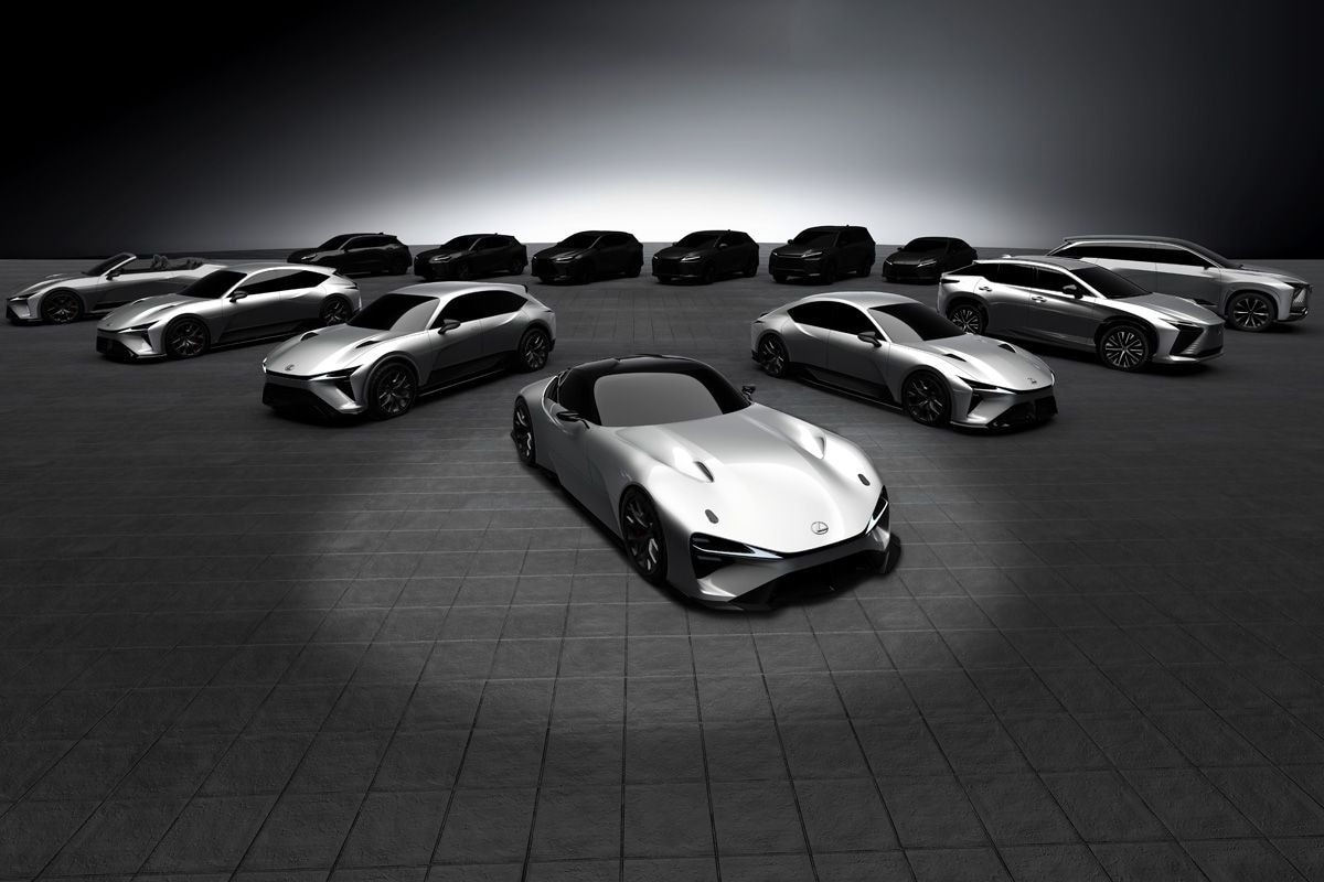 Lexus EV's achtergrond