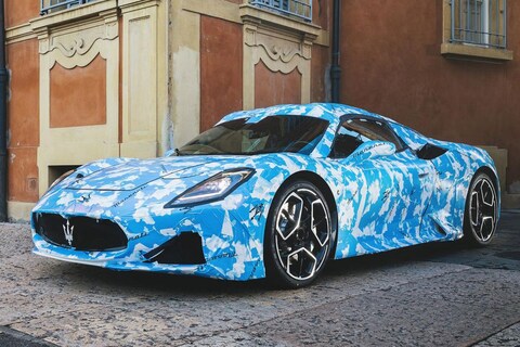 Open Maserati MC20 in beeld