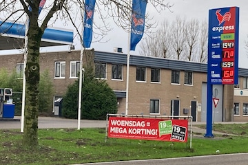 onbemand benzinestation tankstation haan korting