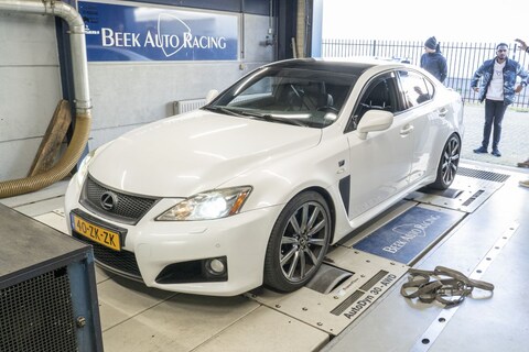 Lexus IS F - Op de Rollenbank