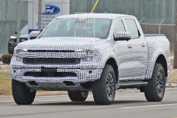 Ford Ranger Raptor spyshots