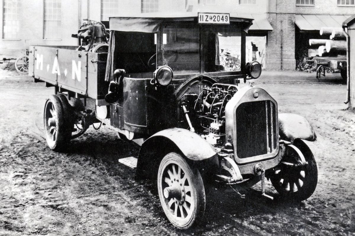 MAN dieselvrachtwagen