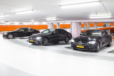 Mercedes-Benz C-, E- en S-klasse - Vergelijkende Test