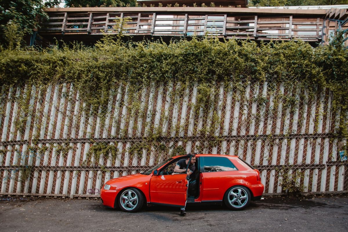 Verlaagd Audi A3 Foto Adrian Dascal Unsplash